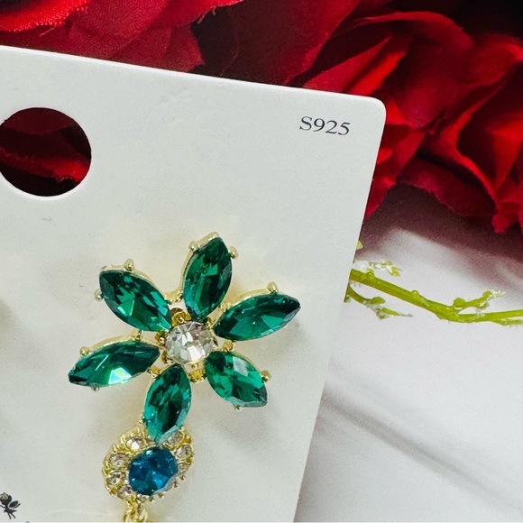 💎SUPER SALE GORGEOUS 925S CZ EARRINGS - Picture 5 of 11